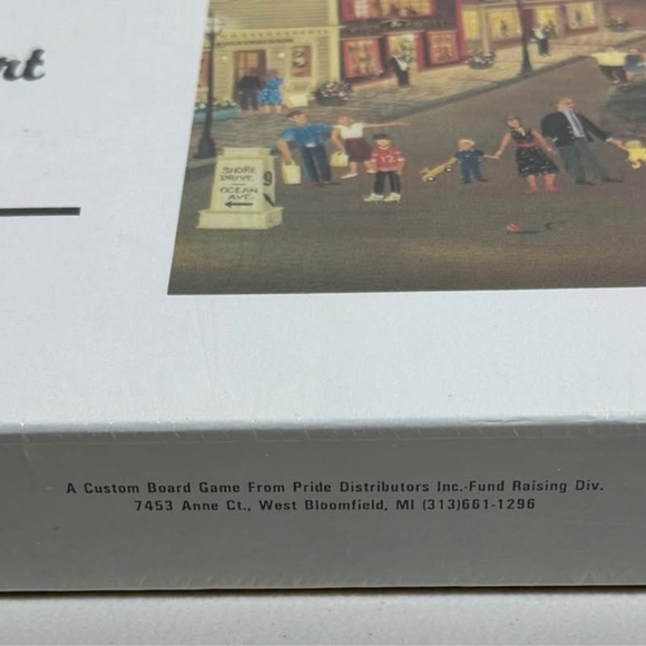 Kennebunk Maine Kennebunksopoly Board Game Kennebunk Chamber of Commerce 1st Ed - Picture 8 of 9